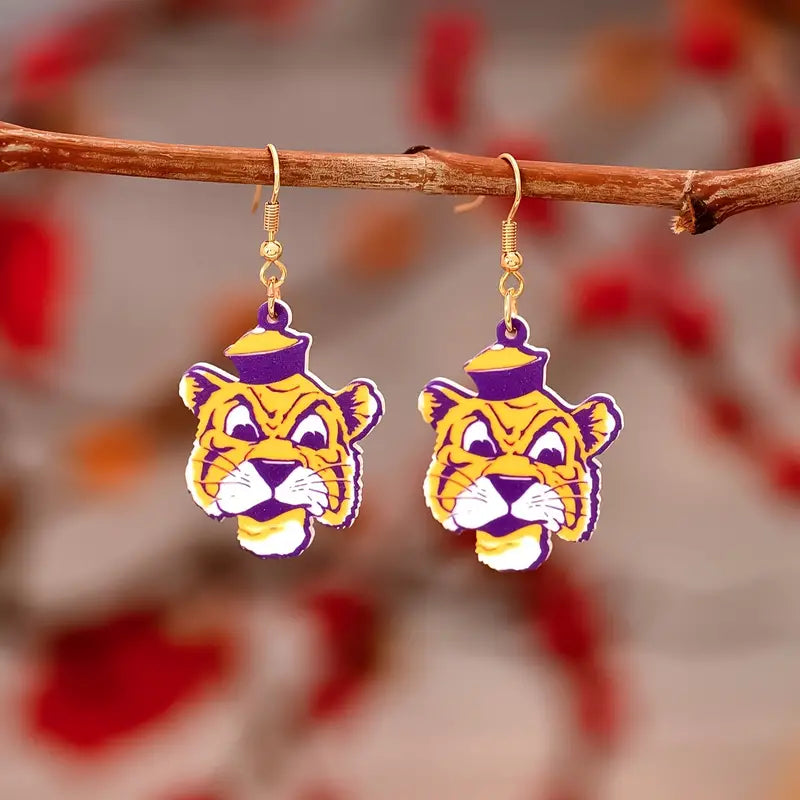 Tiger Earrings